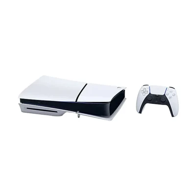 Sony PS5 Slim Black & White Gaming Console with 1x Wireless Controller and Marvels Spider-Man 2 Game Bundle (Digital and ODD) (UK Edition) secondary